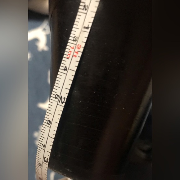 Nicole black shiny ankle boots shoes size 7 - Picture 8 of 9